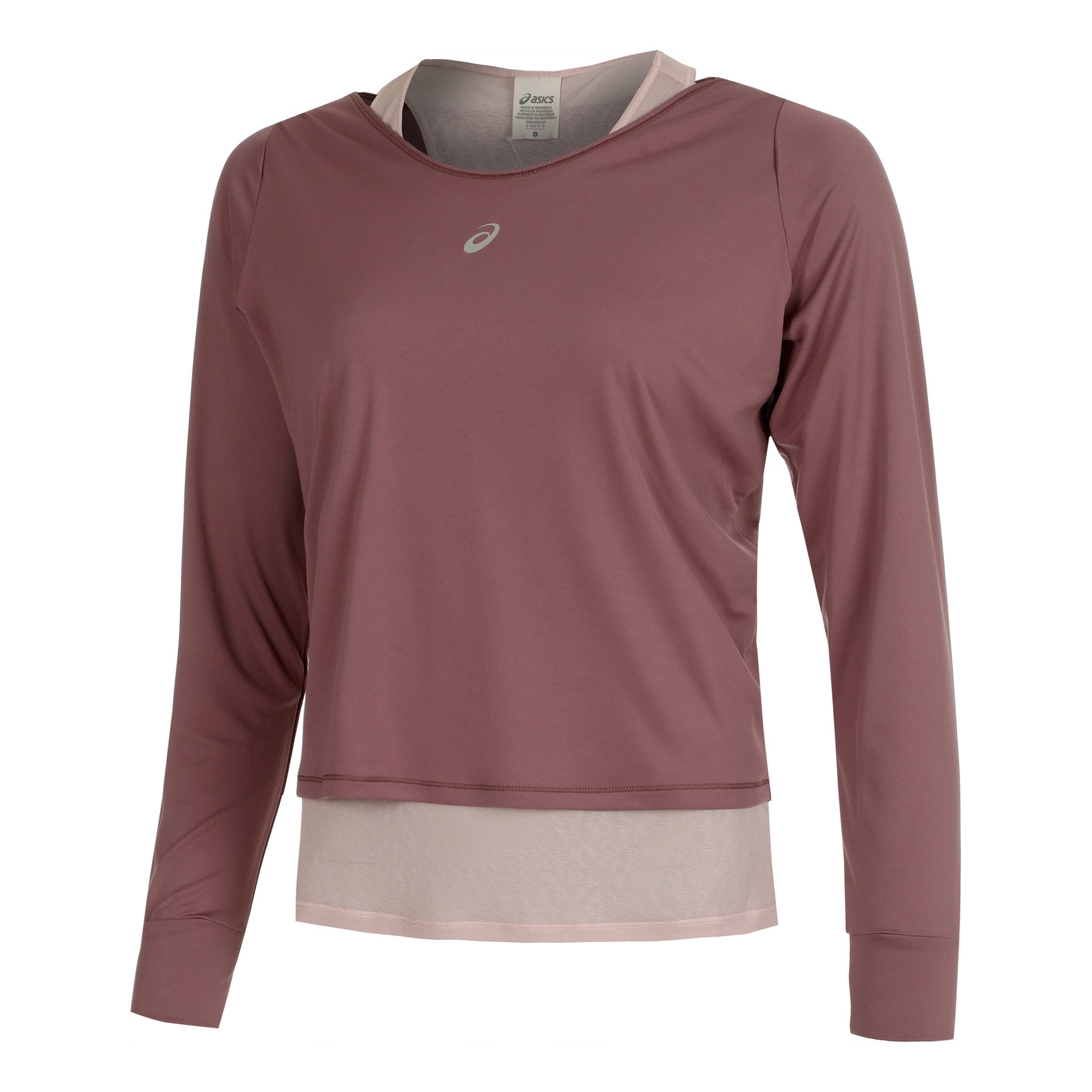 ASICS Nagino Run Laufshirt Damen - berry, nude