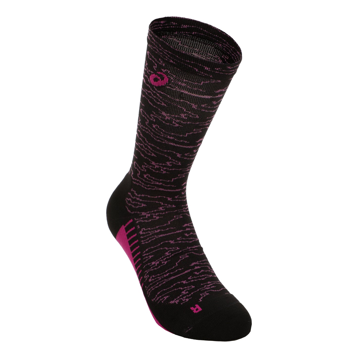 ASICS Performance Run Crew Laufsocken Unisex - schwarz, pink