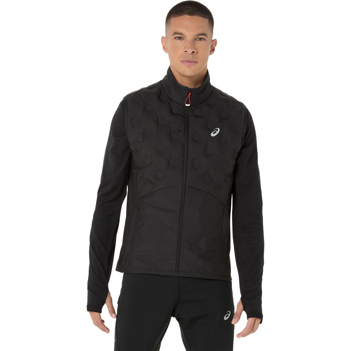 ASICS Road Winter  Laufweste Herren - schwarz