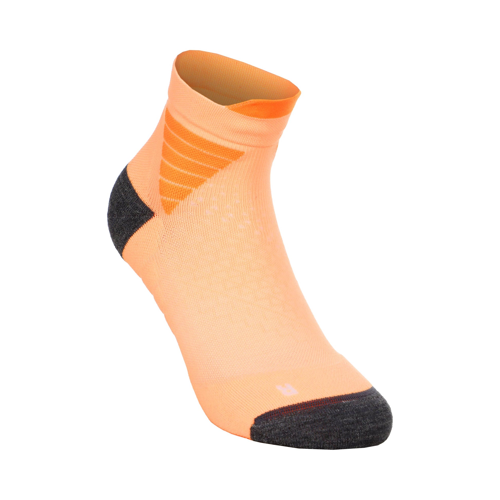 ASICS Elite Fujitrail Quarter Laufsocken-Orange