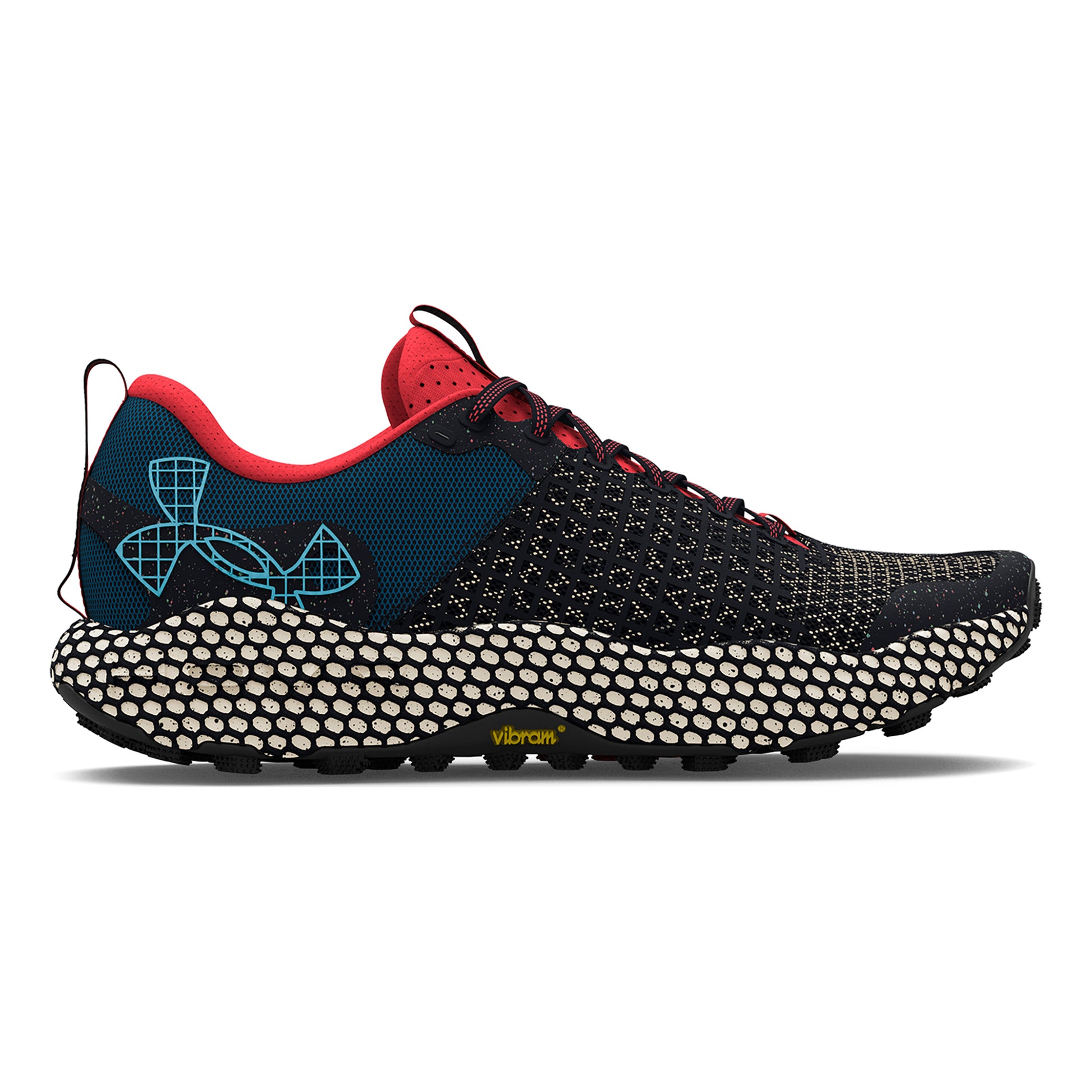 Under Armour HOVR Dark Sky Trailschuh Unisex - schwarz, blau
