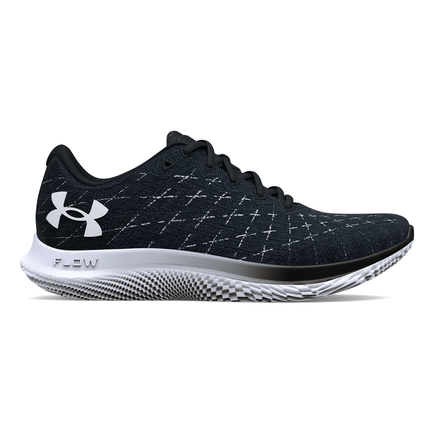 Under Armour Flow Velociti Wind 2 Neutralschuh Damen-Schwarz,Weiß