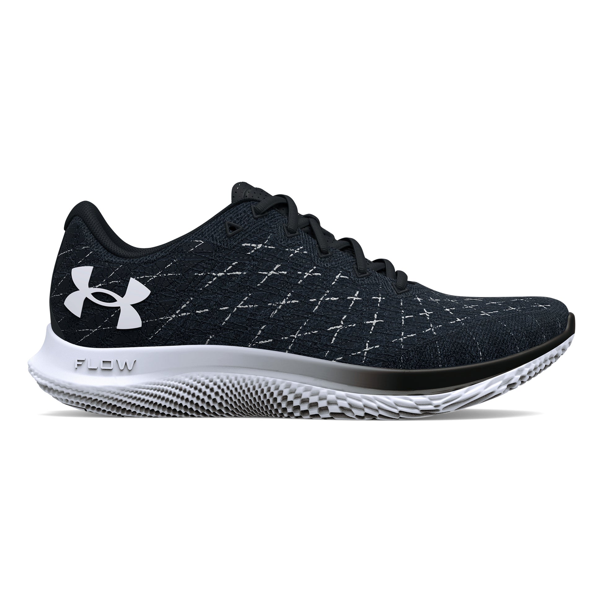 Under Armour Flow Velociti Wind 2 Neutralschuh Damen-Schwarz,Weiß