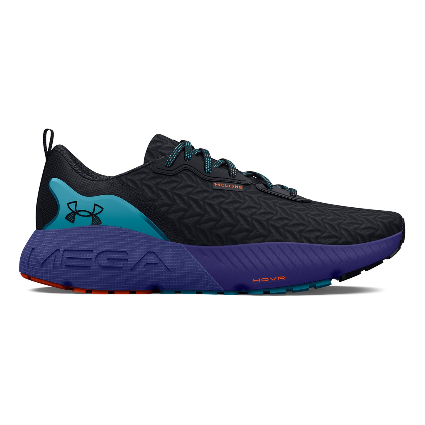 Under Armour HOVR Mega 3 Clone Neutralschuh Herren - schwarz, blau