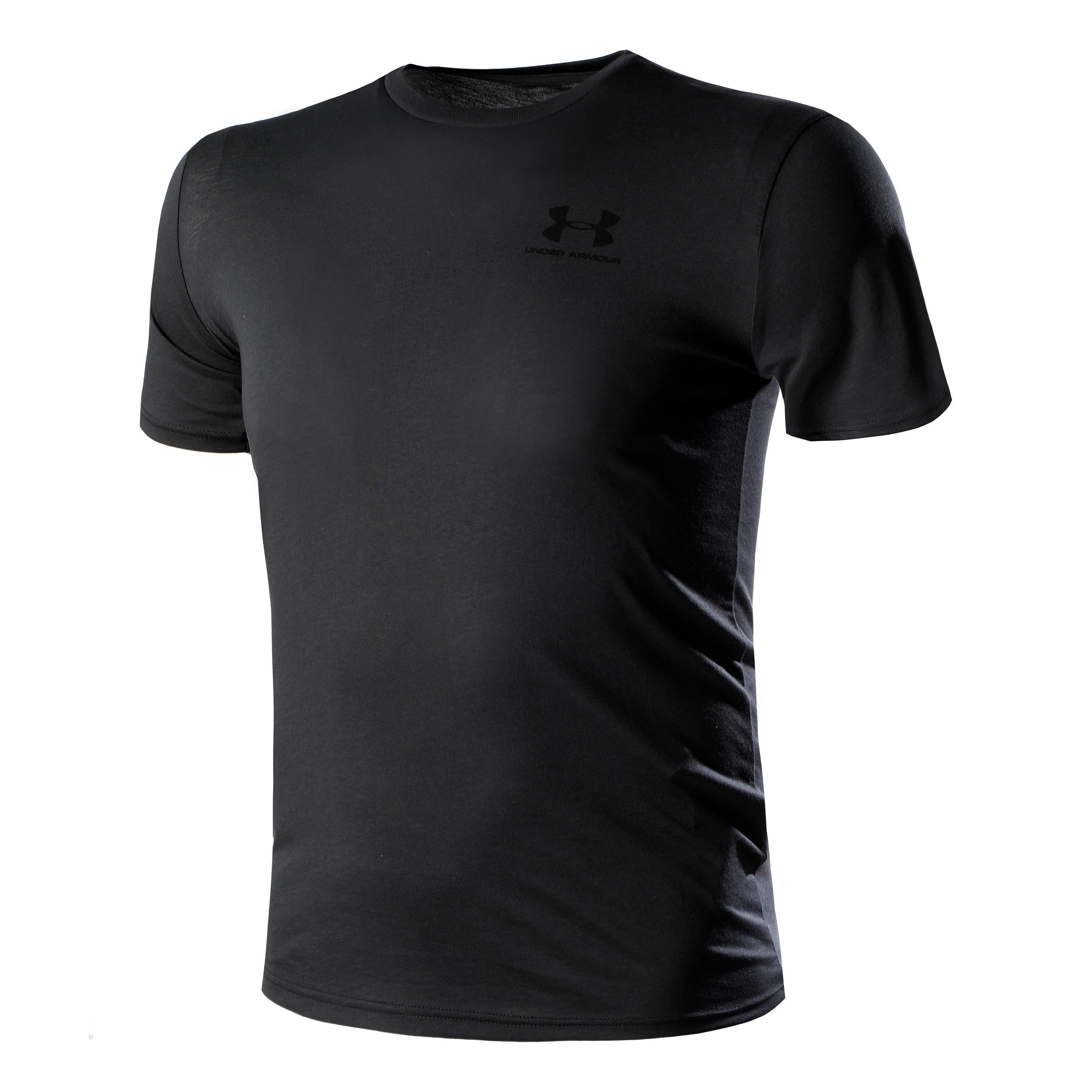 Under Armour Sportstyle Left Chest T-Shirt Herren-Schwarz