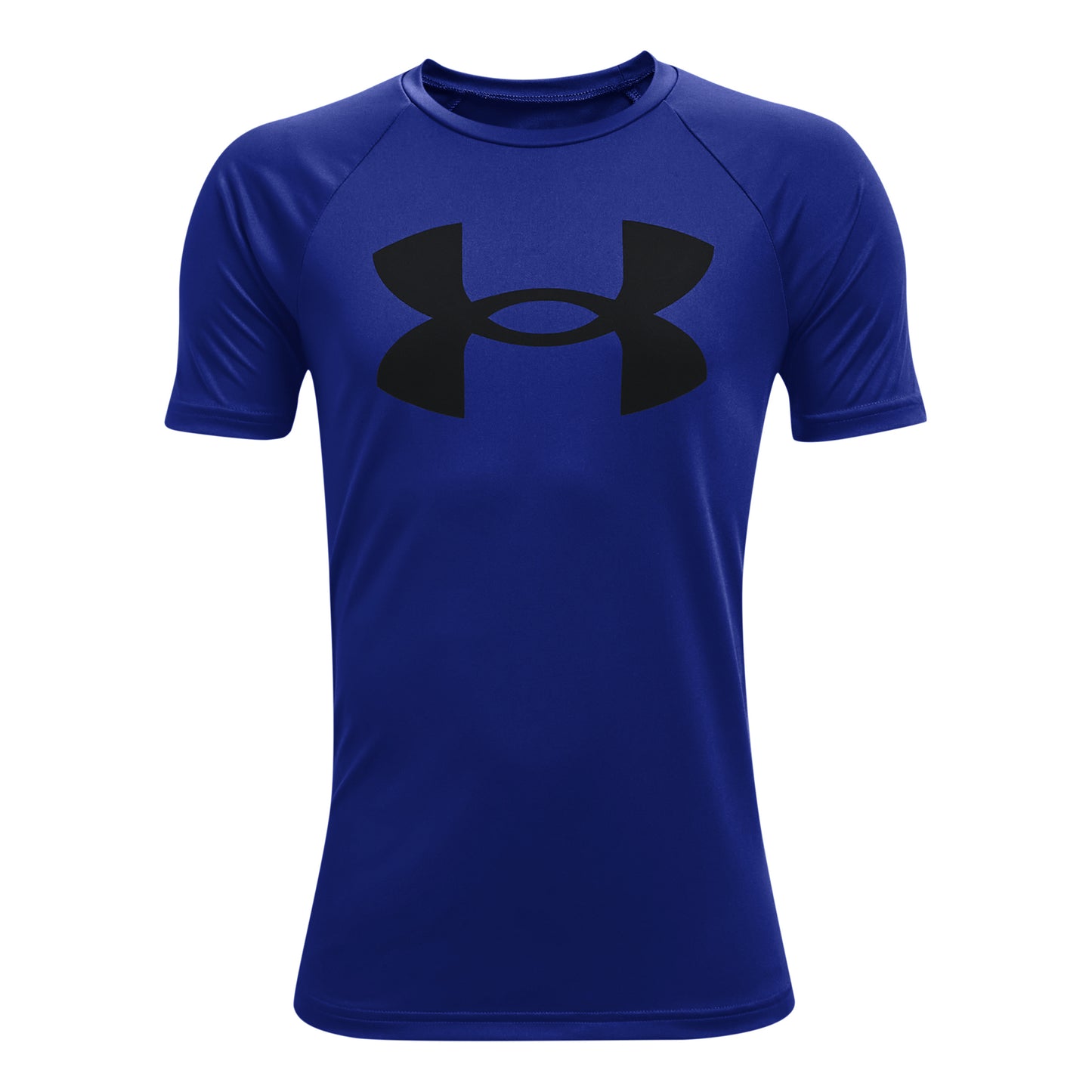 Under Armour Tech Big Logo T-Shirt Jungen - blau, schwarz