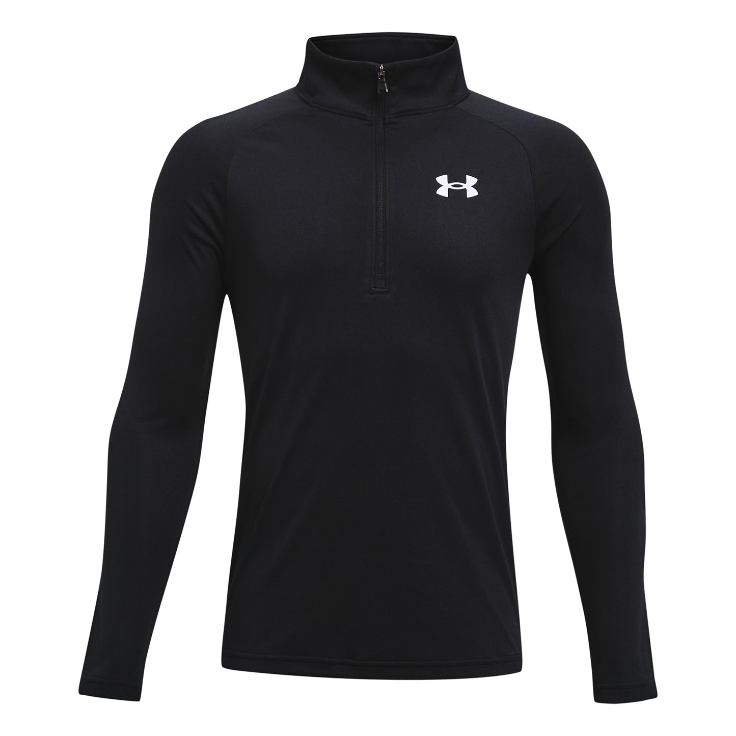 Under Armour Tech 2.0 1/2 Zip Longsleeve Jungen-Schwarz,Weiß