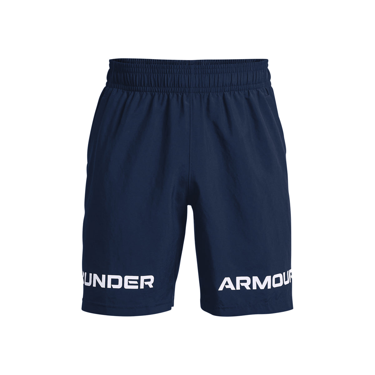 Under Armour Woven Graphic Wordmark Shorts Herren - blau, weiß