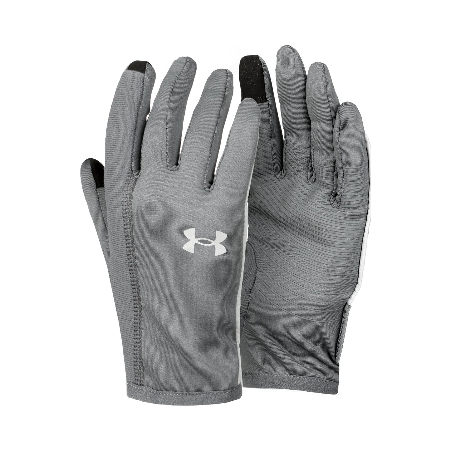 Under Armour Liner Laufhandschuhe Herren-grau