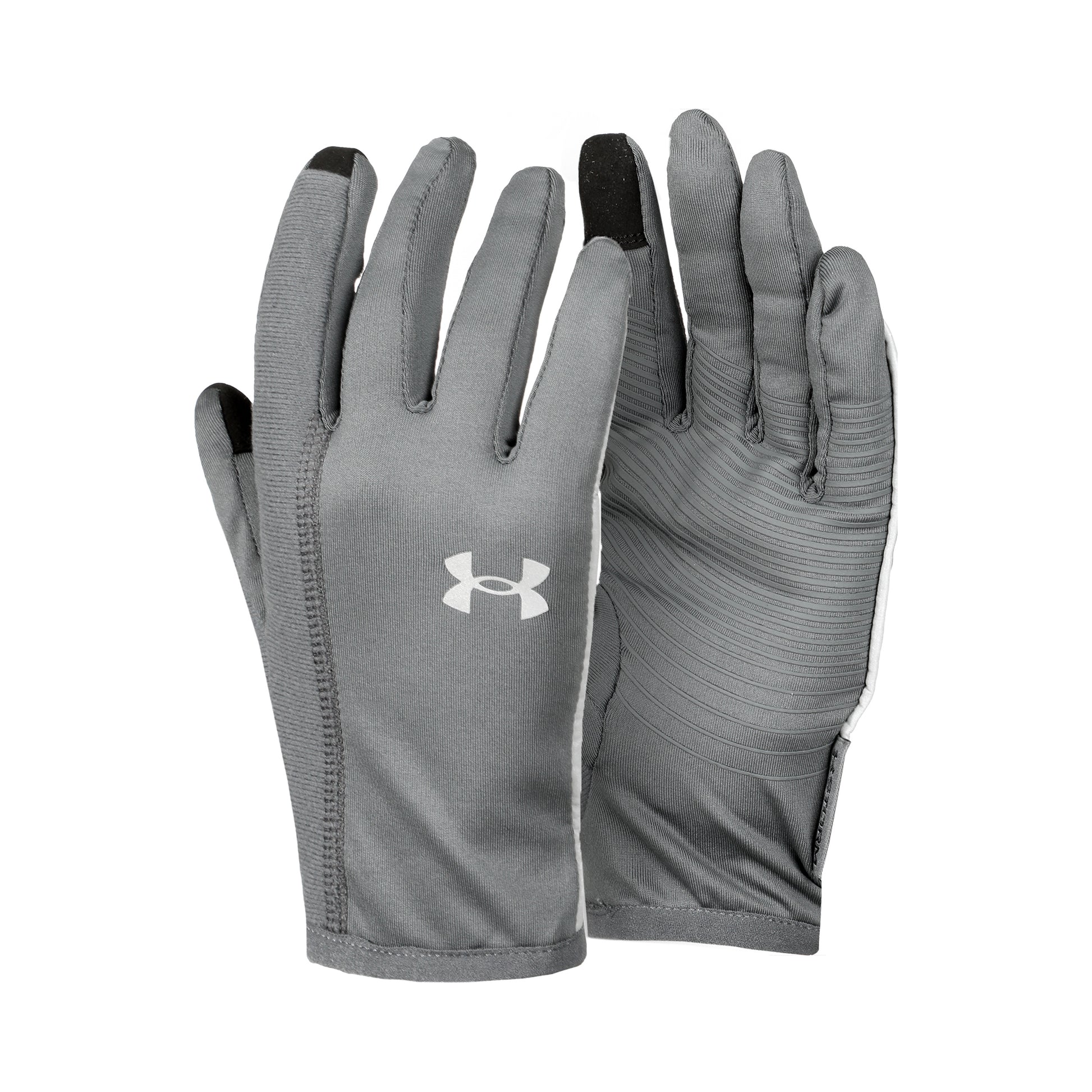 Under Armour Liner Laufhandschuhe Herren-grau