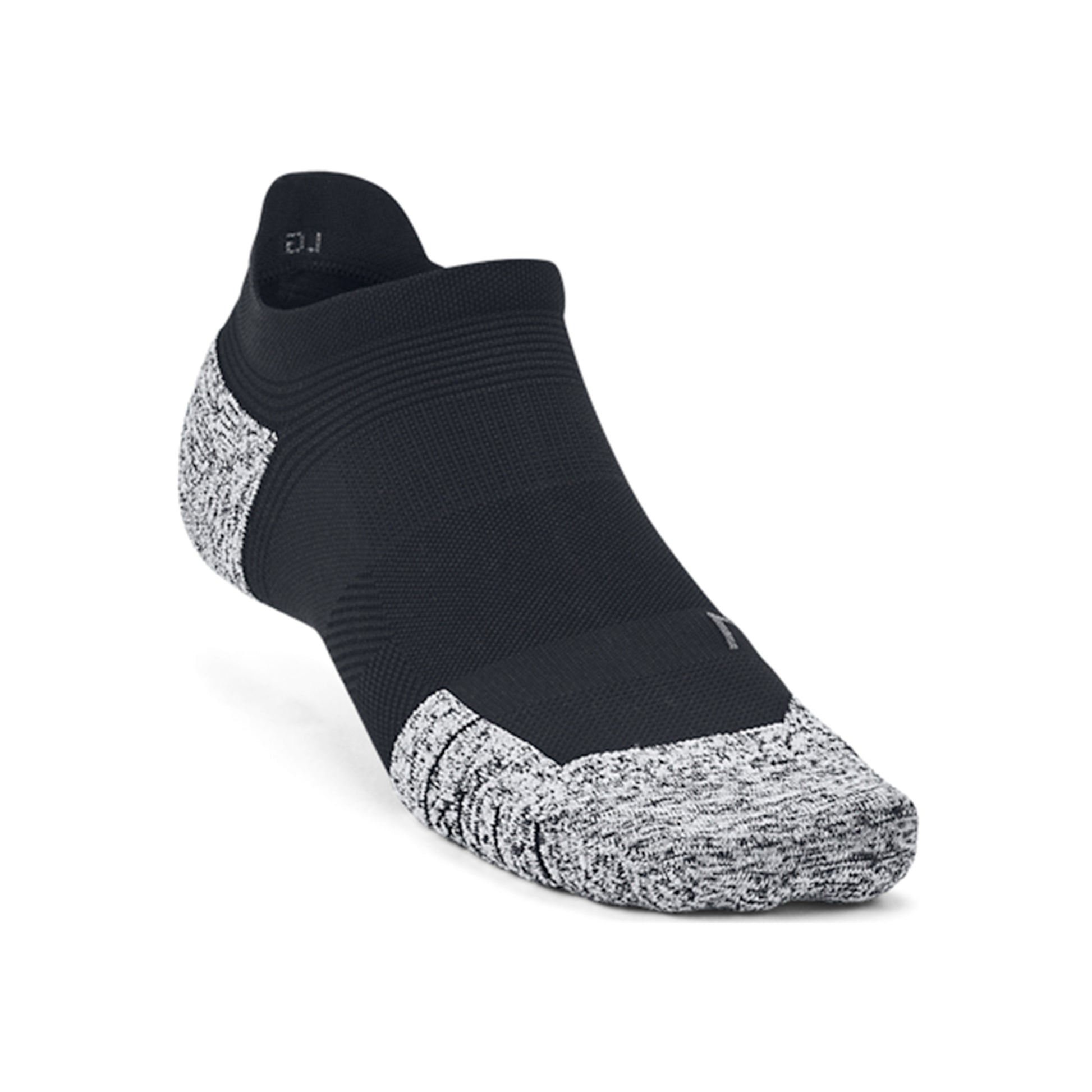 Under Armour AD Run Cushion NS Tab Laufsocken-Schwarz,Grau