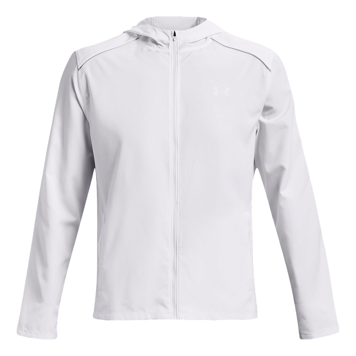 Under Armour Storm Run Hooded Laufjacke Herren-Weiß