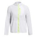 Launch Lightweight Laufjacke Damen - weiß, neongelb