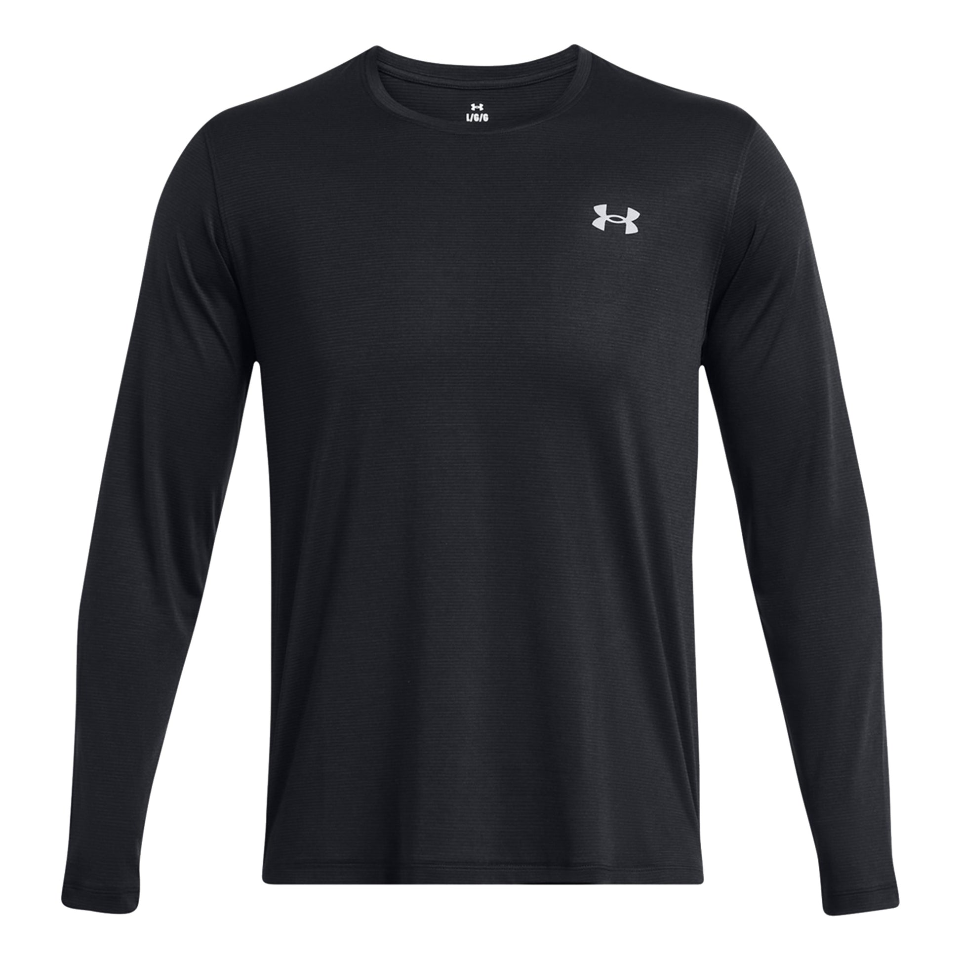 Under Armour Streaker Longsleeve Herren-Schwarz