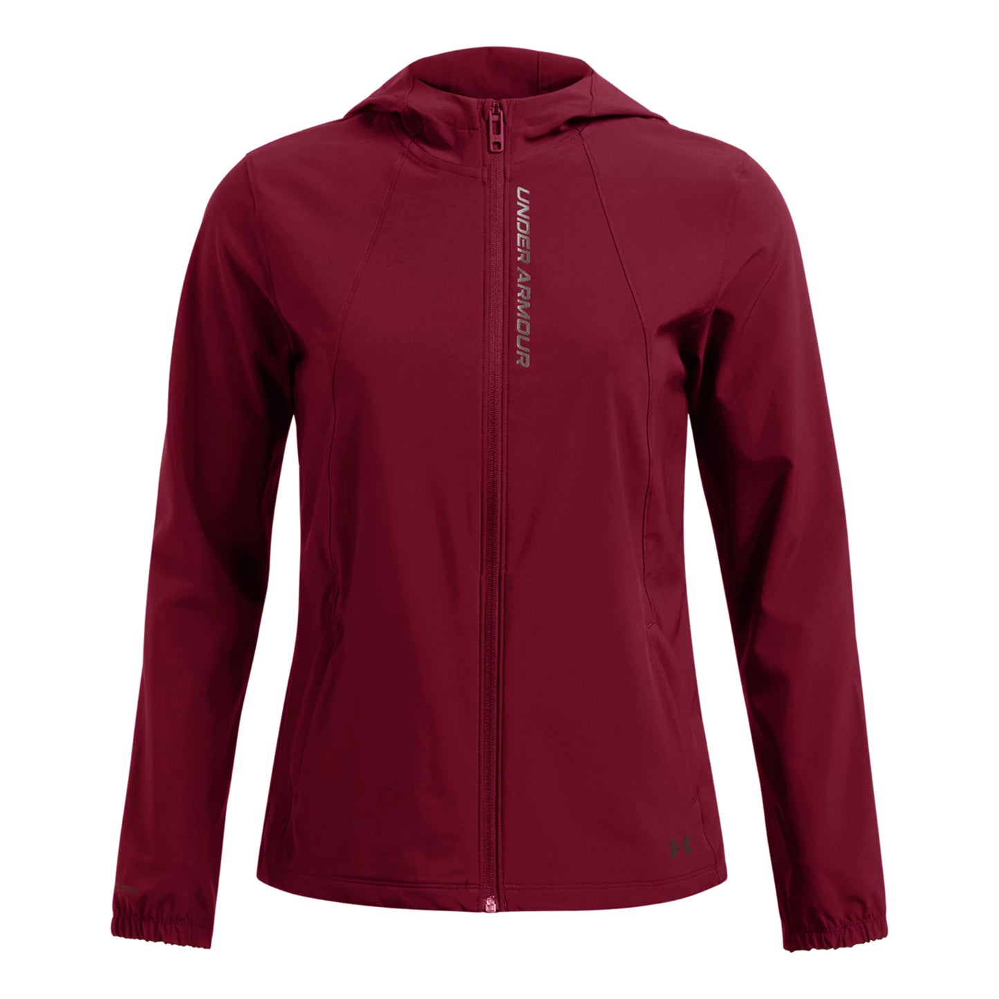 Under Armour Outrun The Storm Laufjacke Damen - dunkelrot,