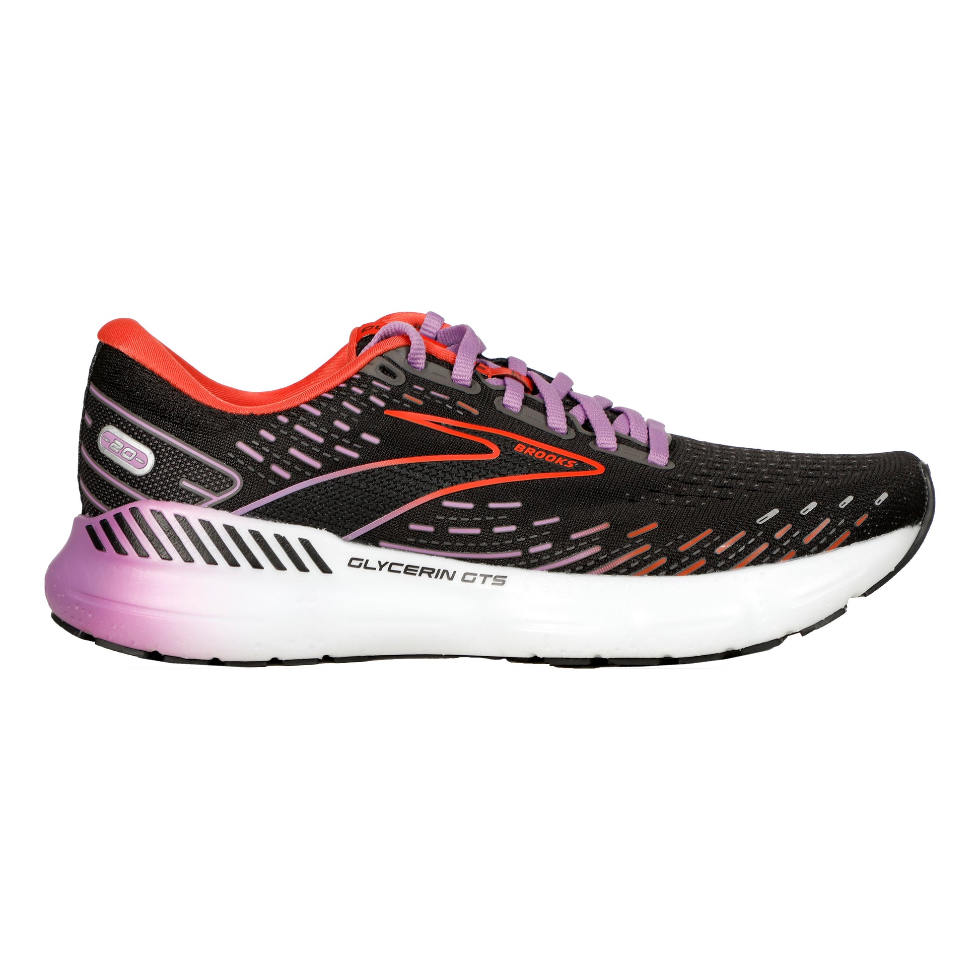 Brooks Glycerin GTS 20 Neutralschuh Damen - schwarz, orange