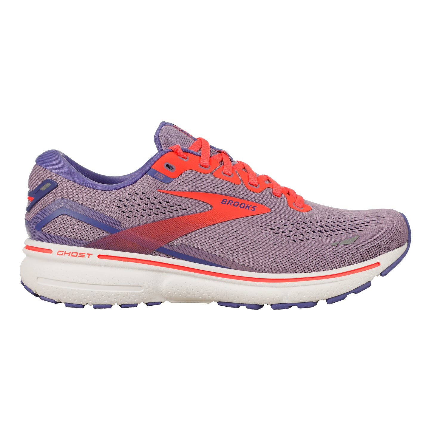 Brooks Ghost 15 Neutralschuh Damen - lila, orange