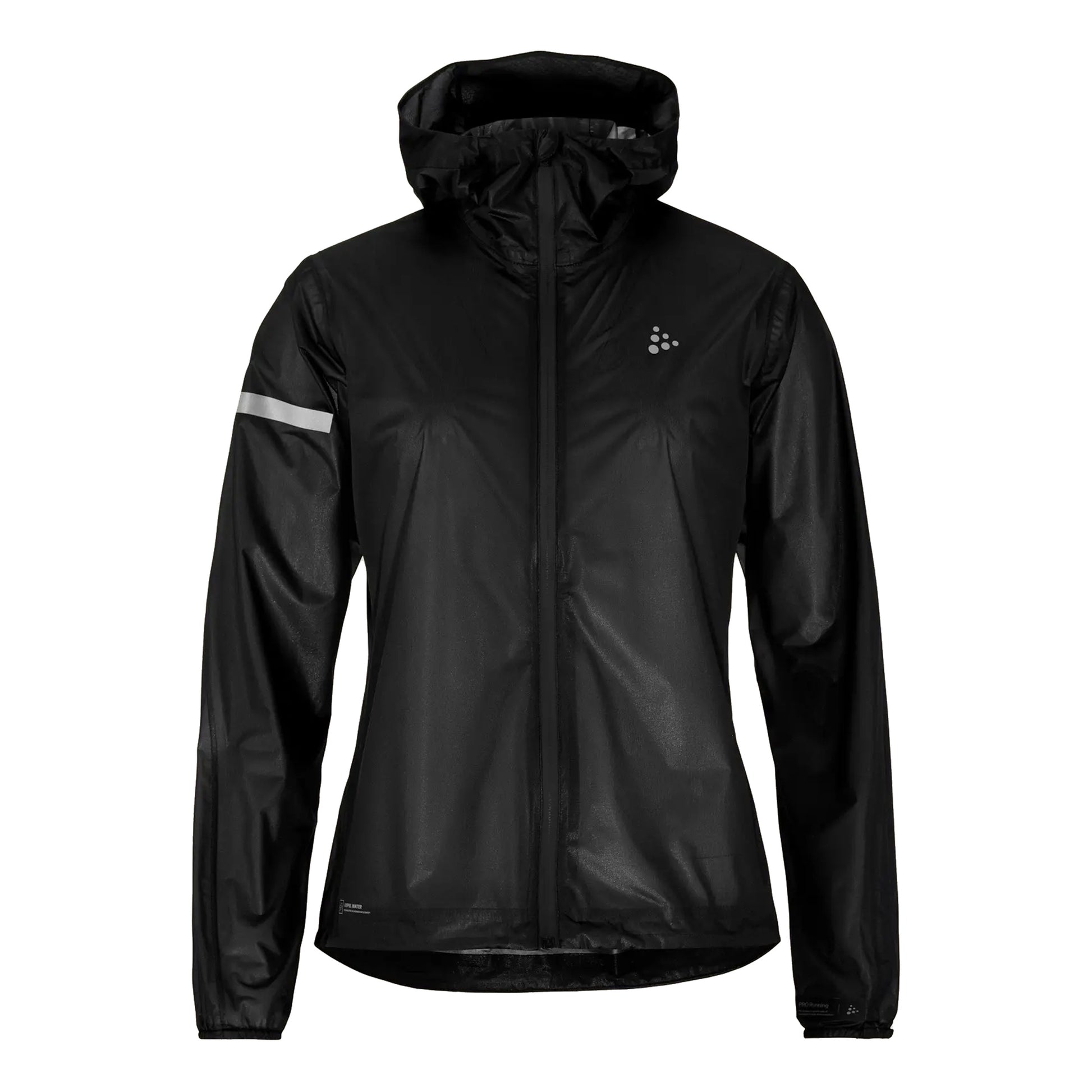 Craft Pro Hydro Lightweight Laufjacke Damen - schwarz