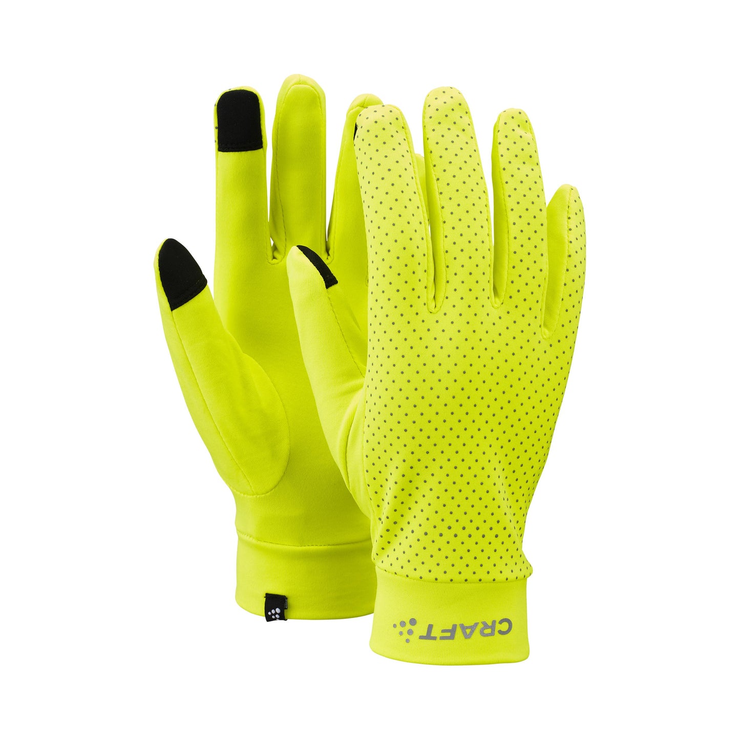 Craft Lumen Fleece 2 Laufhandschuhe-Gelb