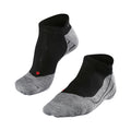 RU4 Endurance Invisible Laufsocken Herren-Schwarz,Hellgrau