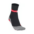 RU5 Laufsocken Herren-Schwarz,Rot