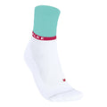 RU4 Endurance Compression Laufsocken Damen-Weiß,Türkis