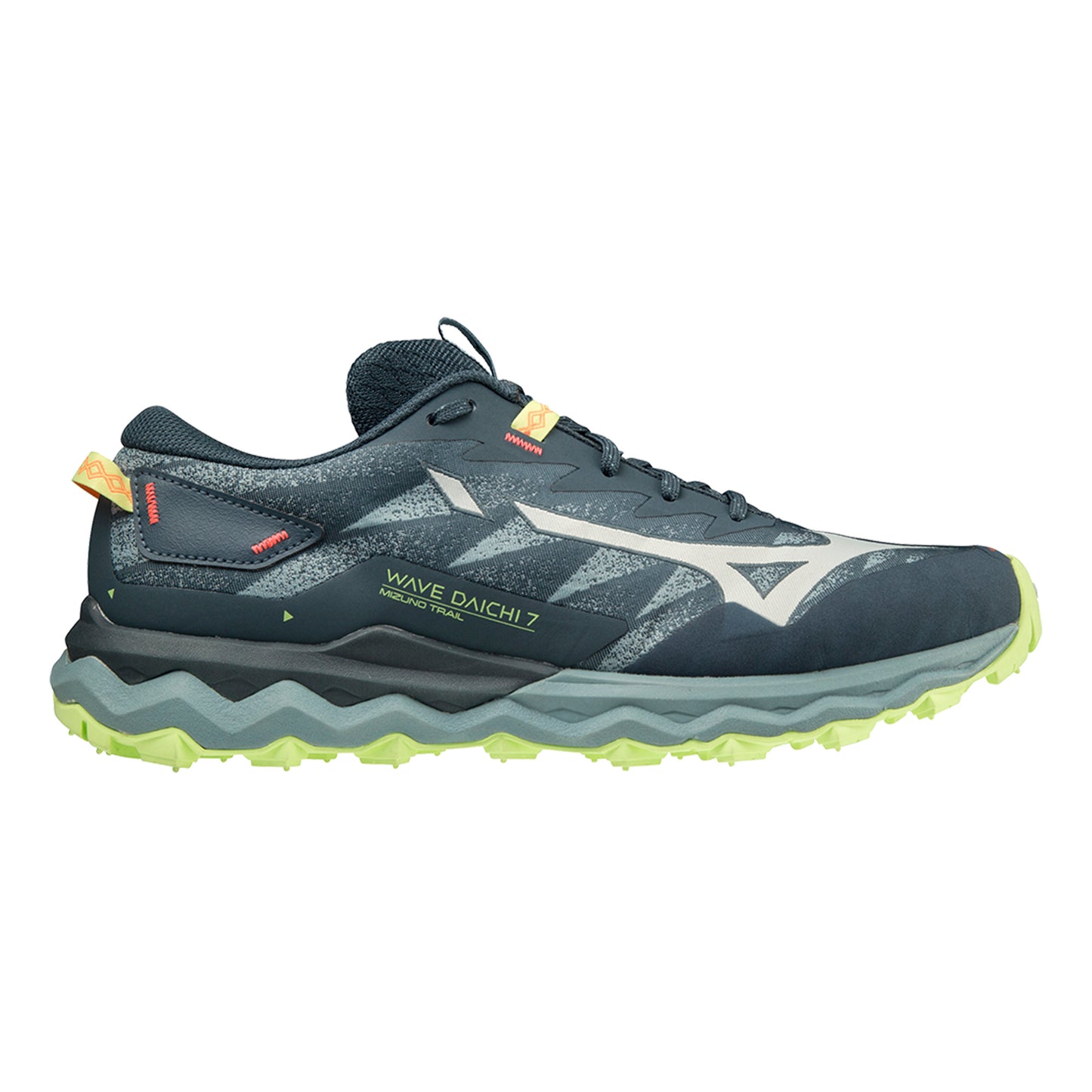 Mizuno Wave Daichi 7 Trailschuh Herren - grau, blau