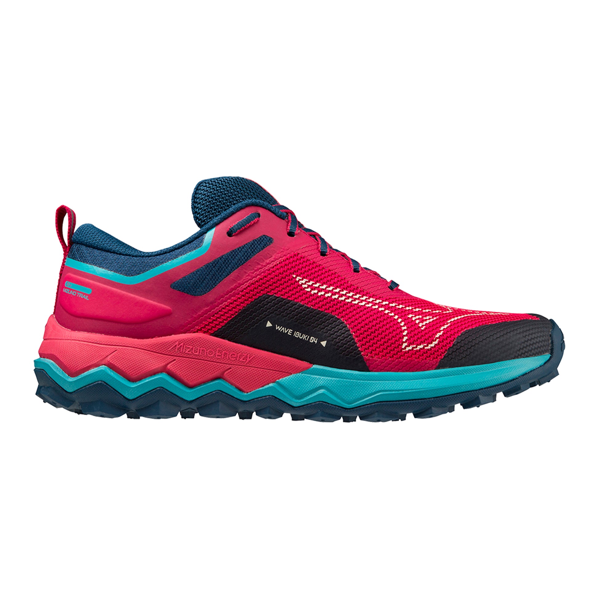 Mizuno Wave Ibuki 4 Trailschuh Damen - grau, pink