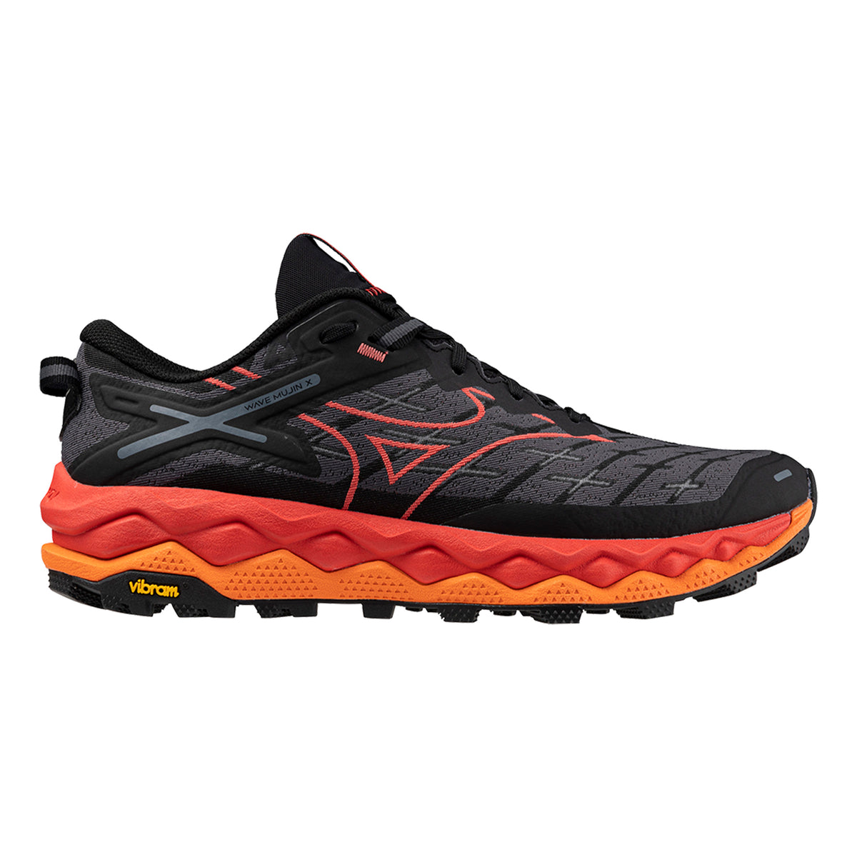 Mizuno Wave Mujin 10 Trailschuh Herren - schwarz, orange