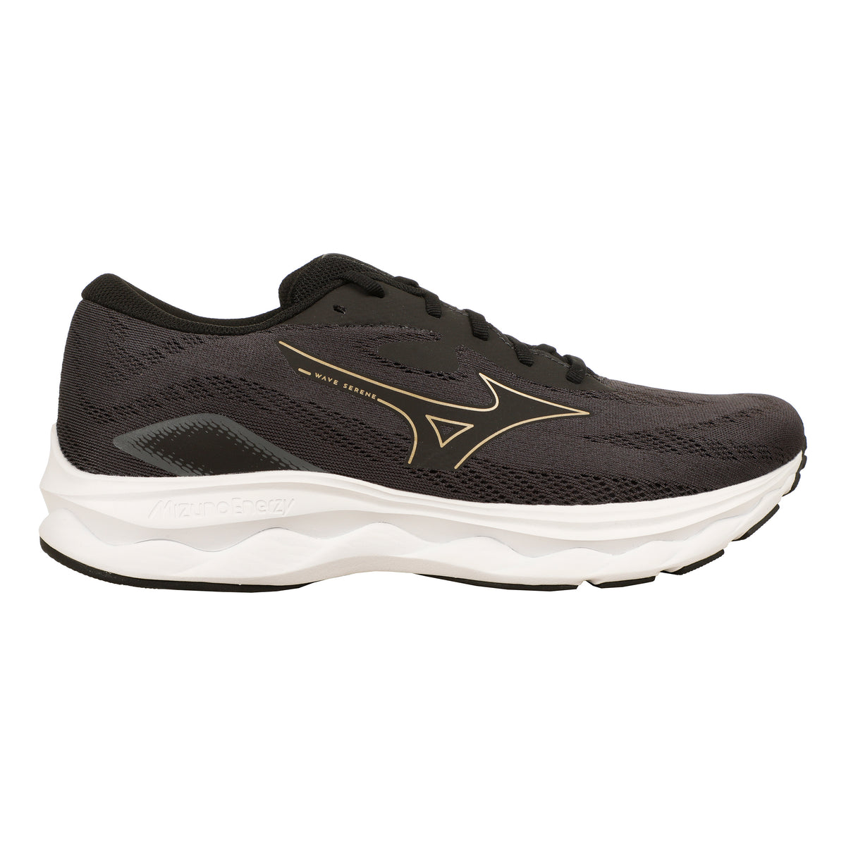 Mizuno Wave Serene Neutralschuh Herren-Schwarz,Gold