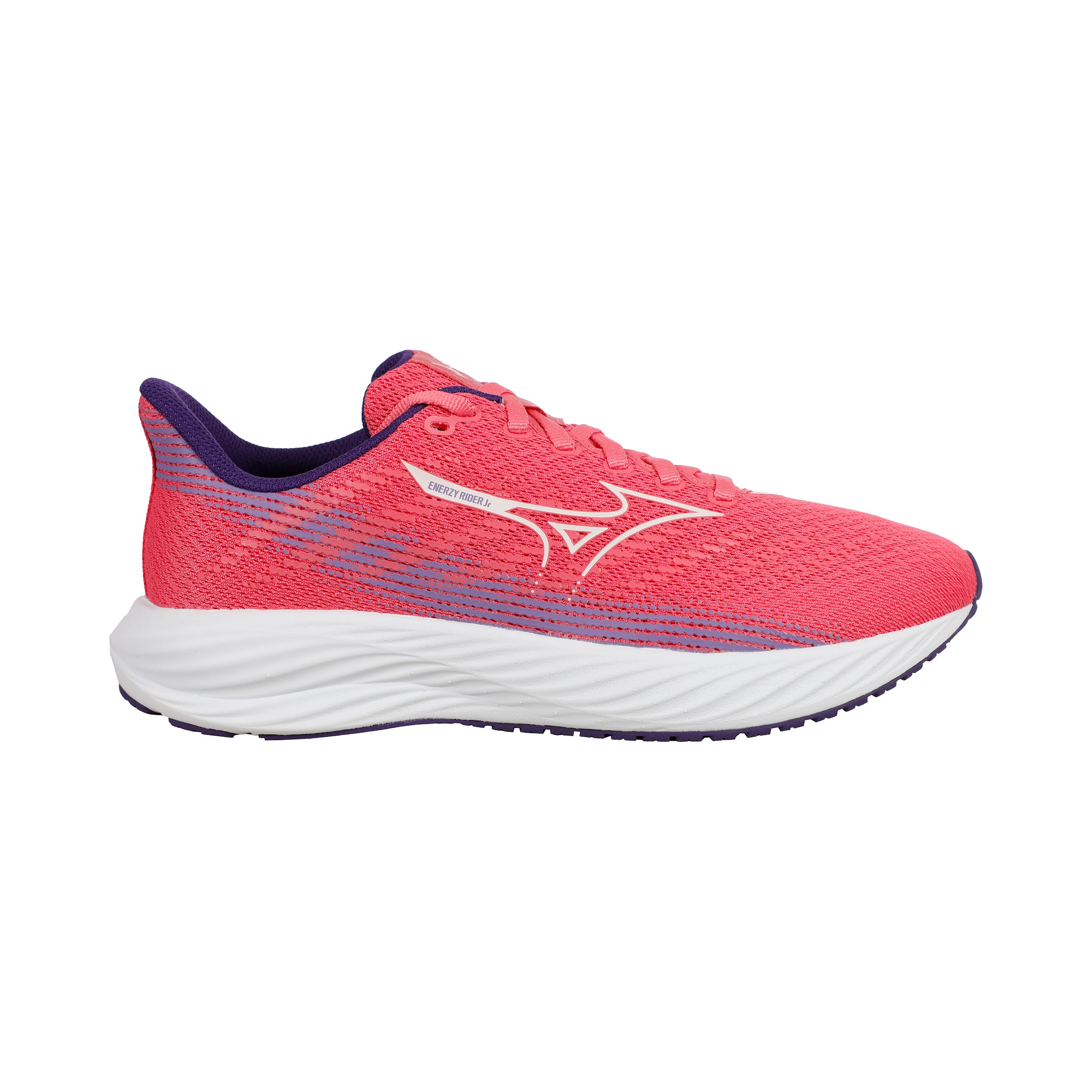 Mizuno Enerzy Rider Jnr  Neutralschuh Kinder - rosa, weiß