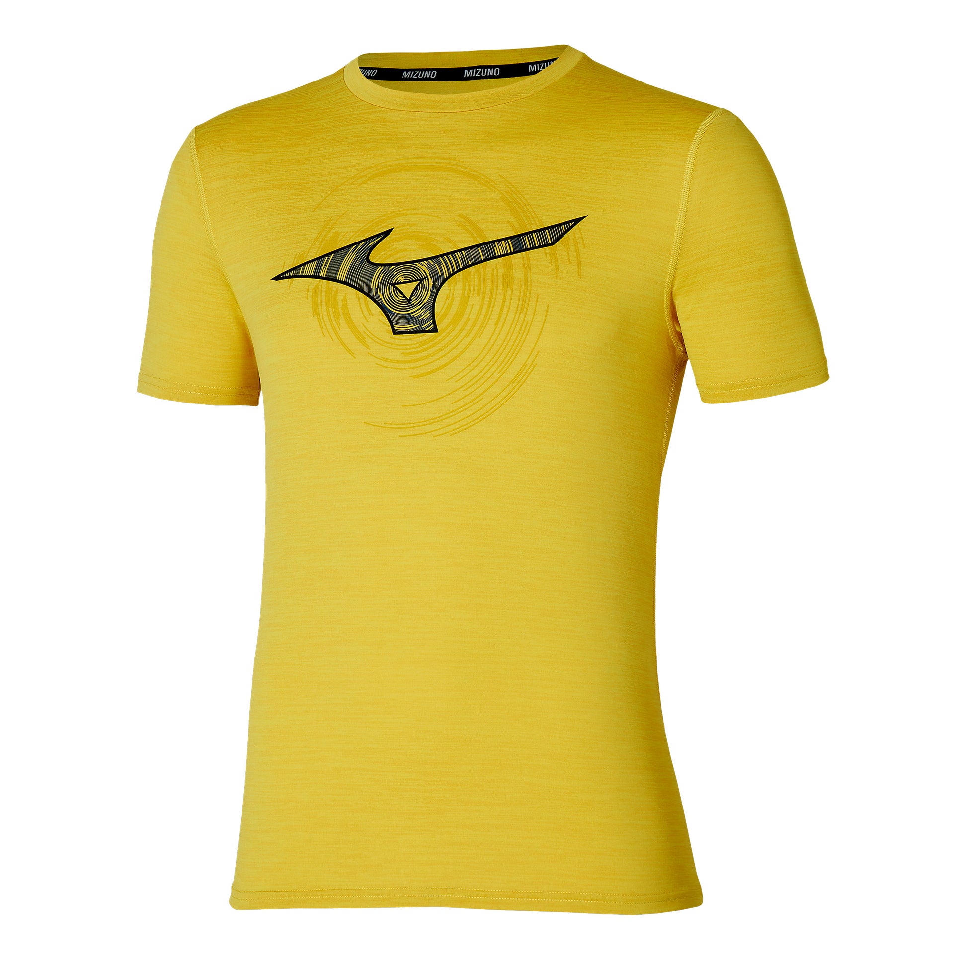 Mizuno Core RB Laufshirt Herren - gelb,