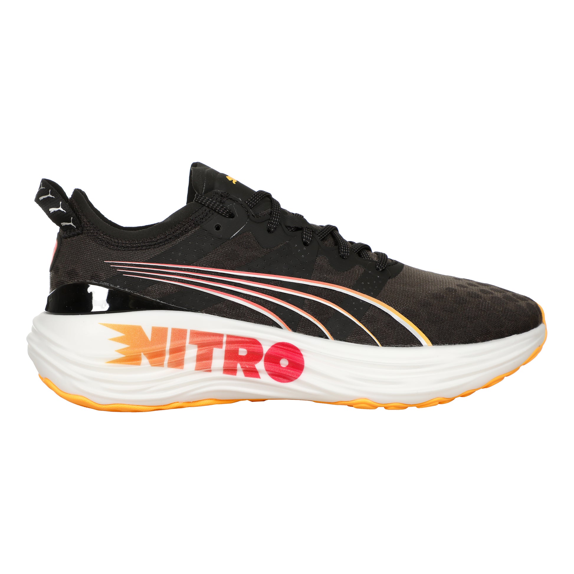 Puma ForeverRun Nitro FF Stabilitätsschuh Damen-Schwarz,Orange