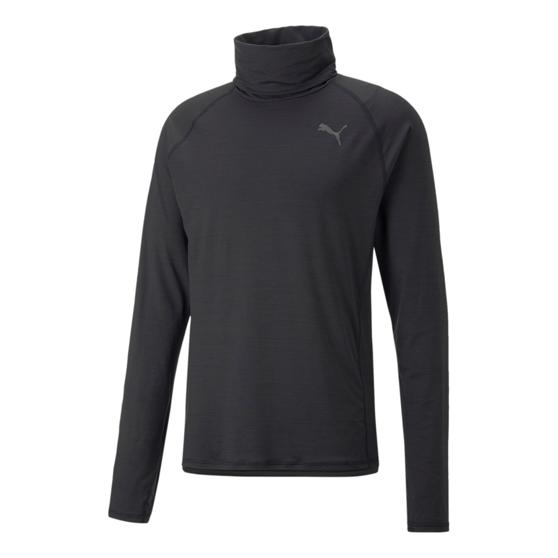Puma Cloudspun High Neck Longsleeve Herren-Schwarz