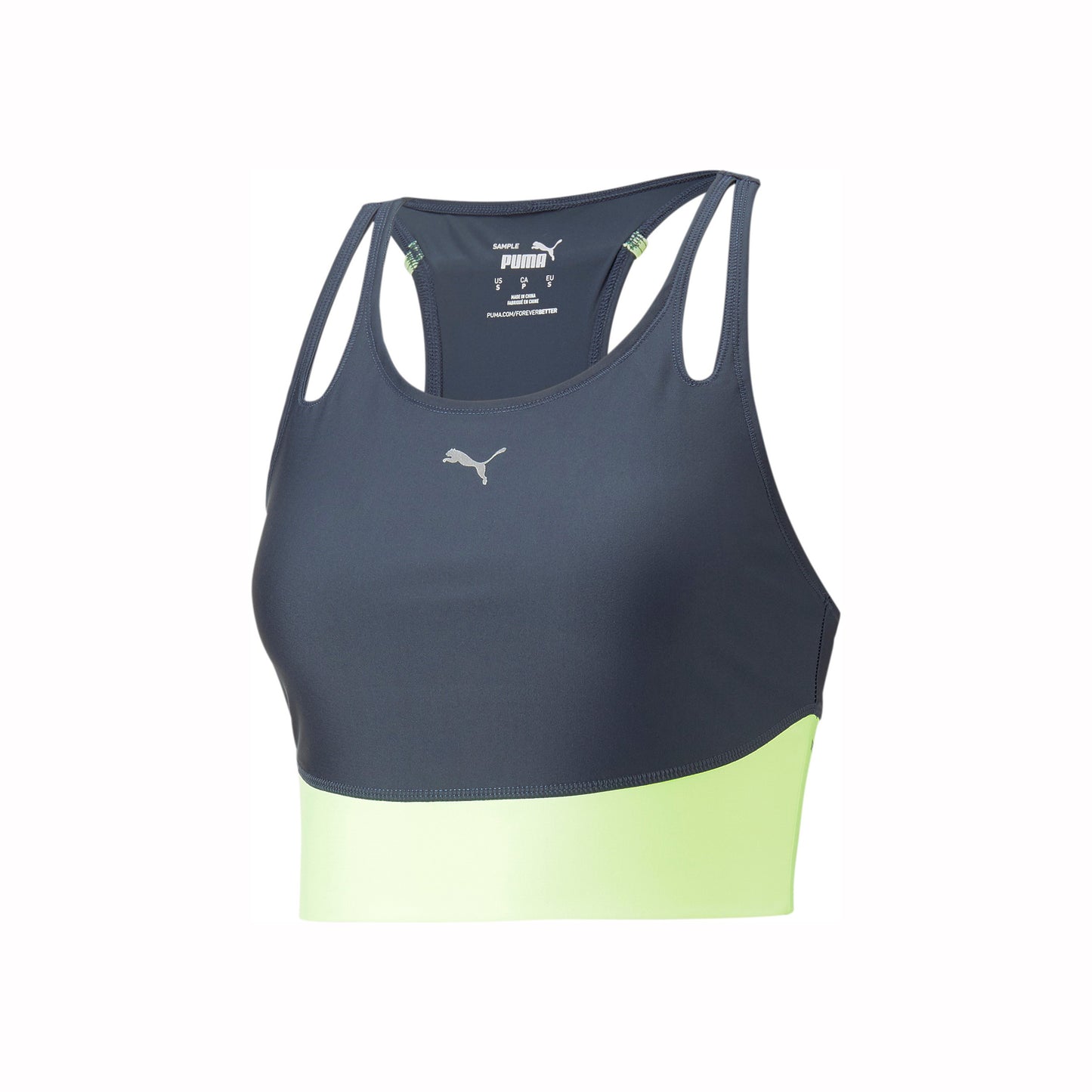 Puma Run Ultraform Crop Sport-BH Damen-Blau