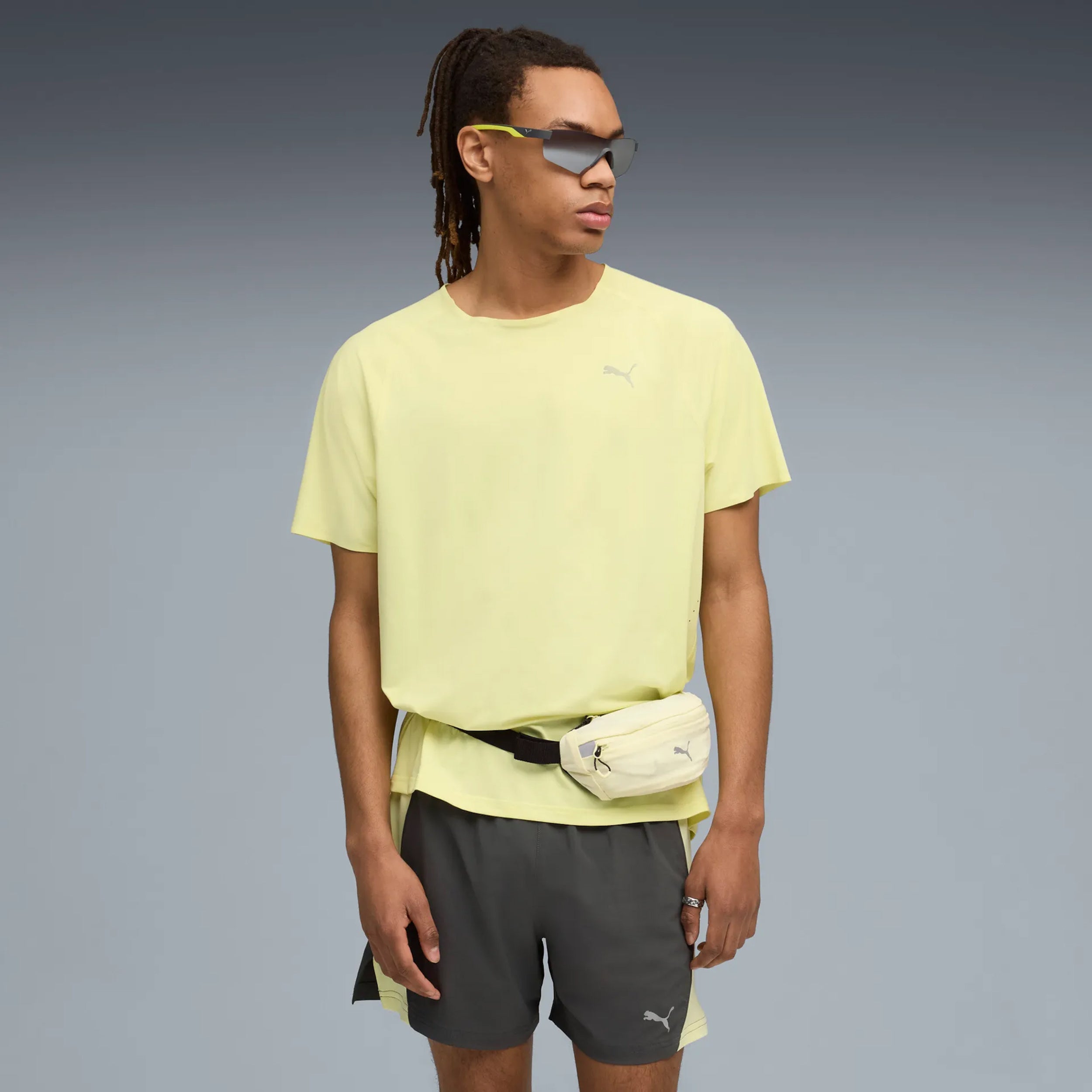Puma Everyday Cloudspun  Laufshirt Herren - gelb