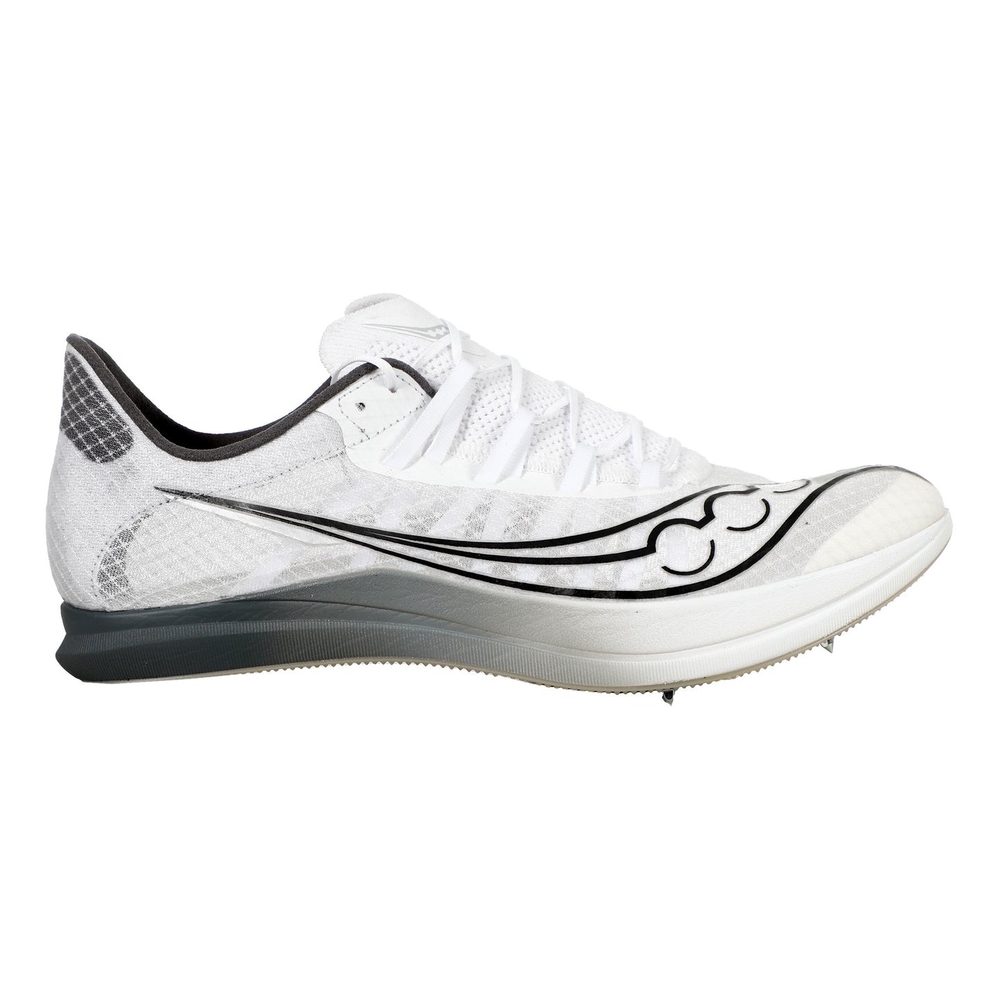 Saucony Terminal VT Spikeschuh-Weiß,Neongelb