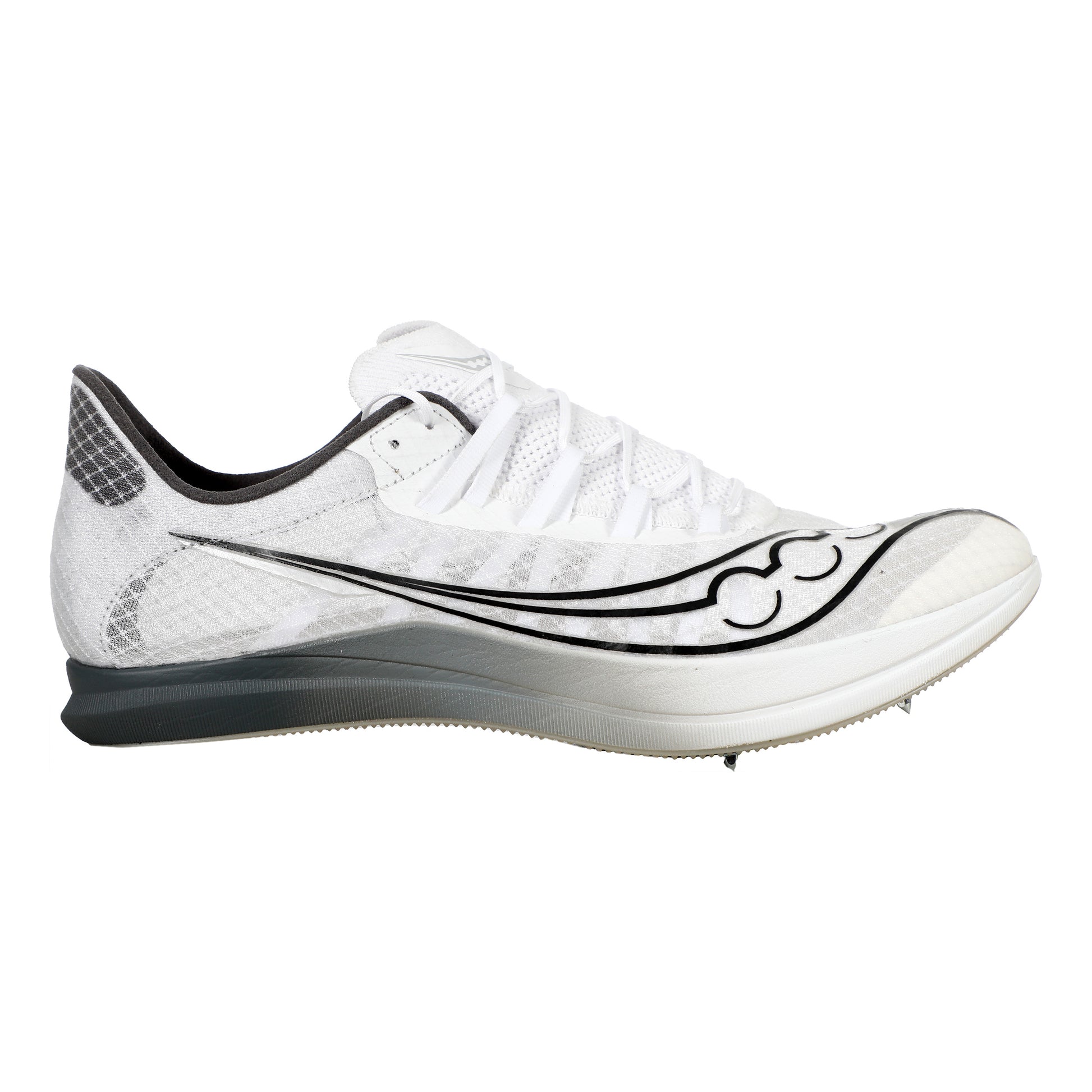 Saucony Terminal VT Spikeschuh-Weiß,Neongelb