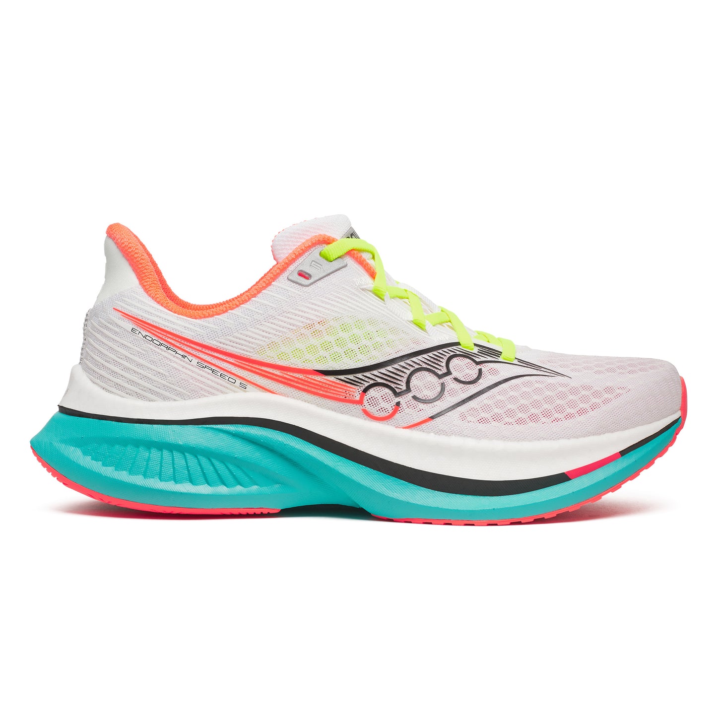 Saucony Endorphin Speed 5 Wettkampfschuh Herren-weiß, mehrfarbig