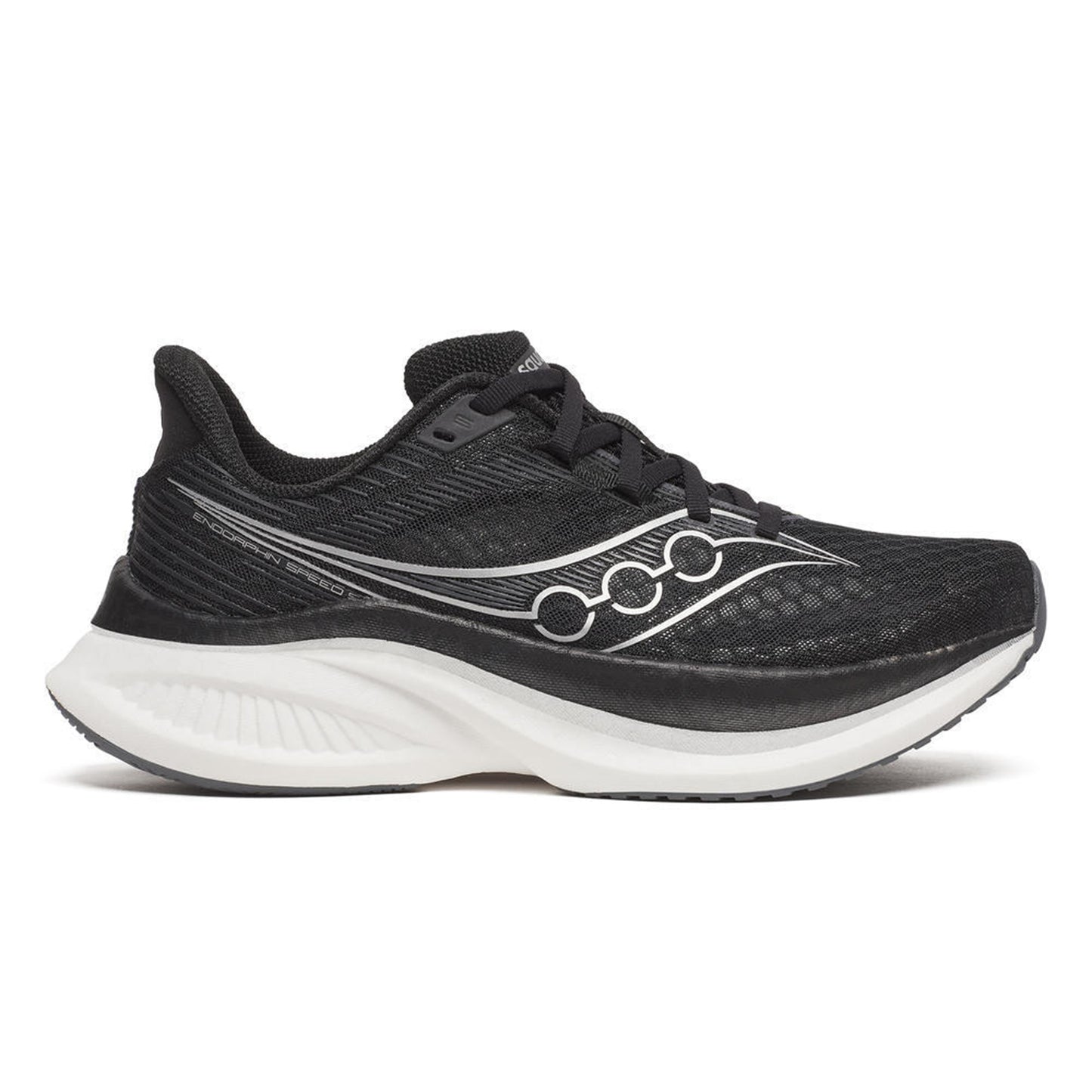 Saucony Endorphin Speed 5 Wettkampfschuh Damen-schwarz, weiß