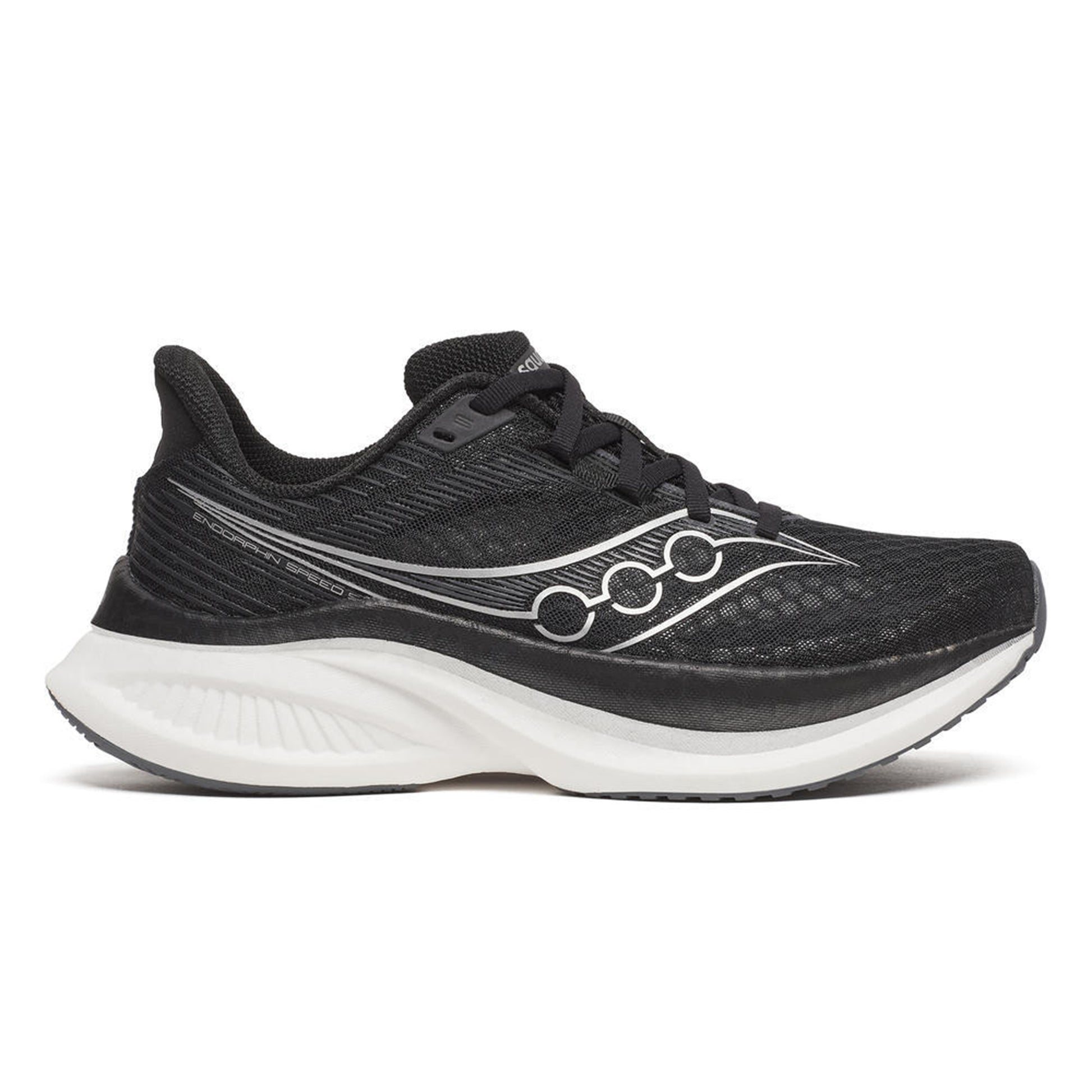 Saucony Endorphin Speed 5 Wettkampfschuh Damen-schwarz, weiß