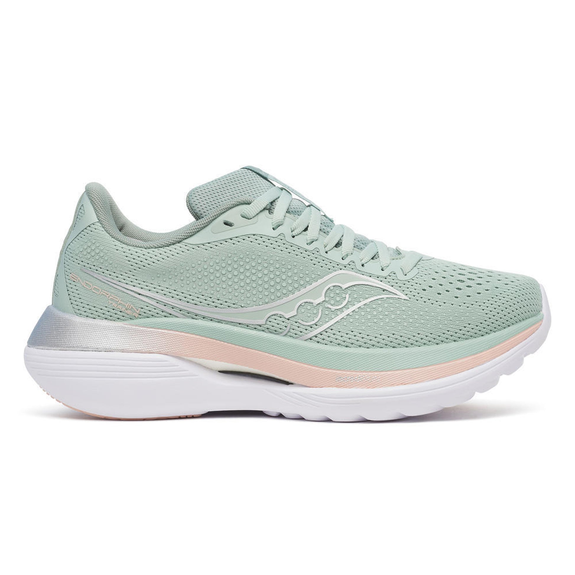 Saucony Endorphin Trainer Wettkampfschuh Damen-grün