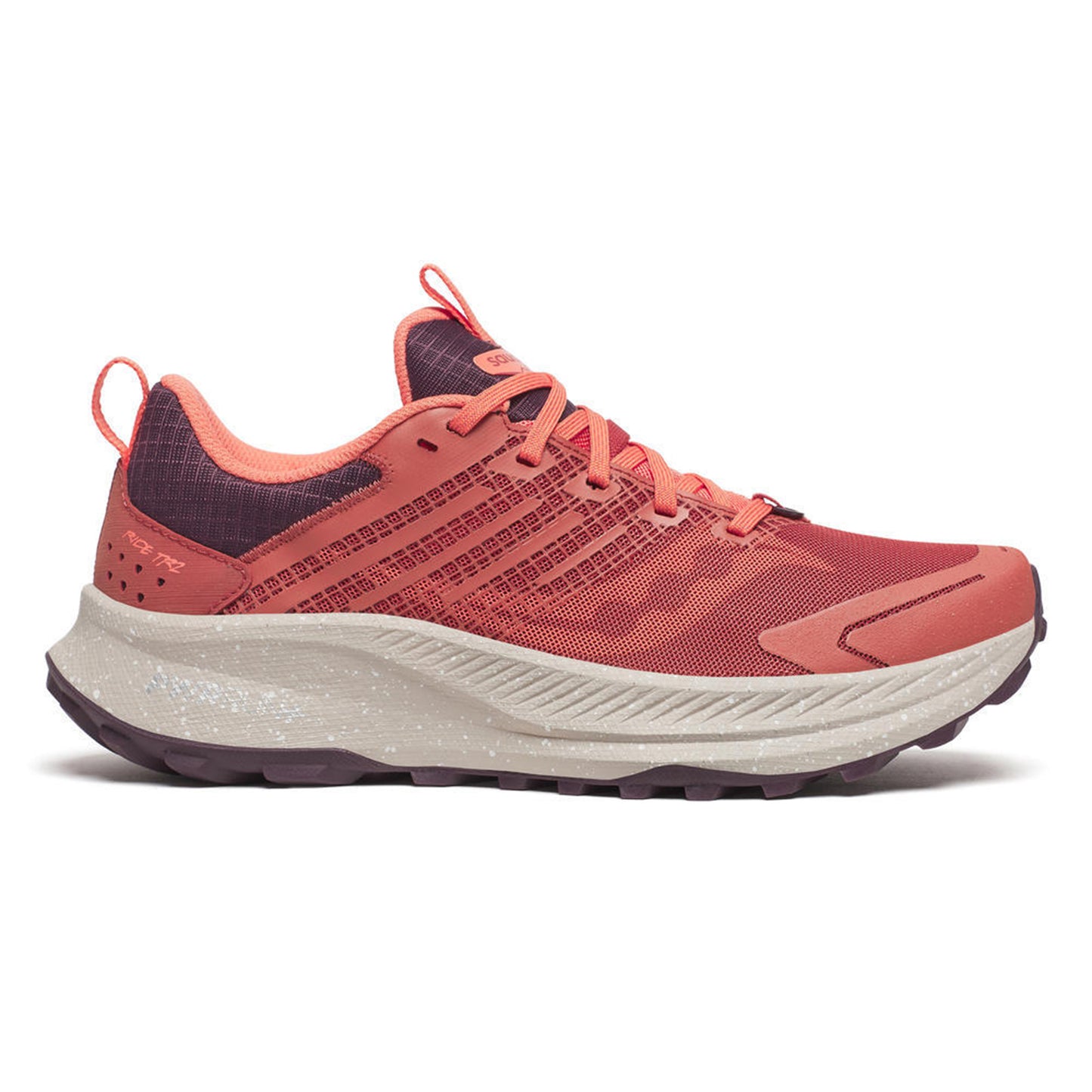 Saucony Ride TR2 Trailschuh Damen-rost, lila