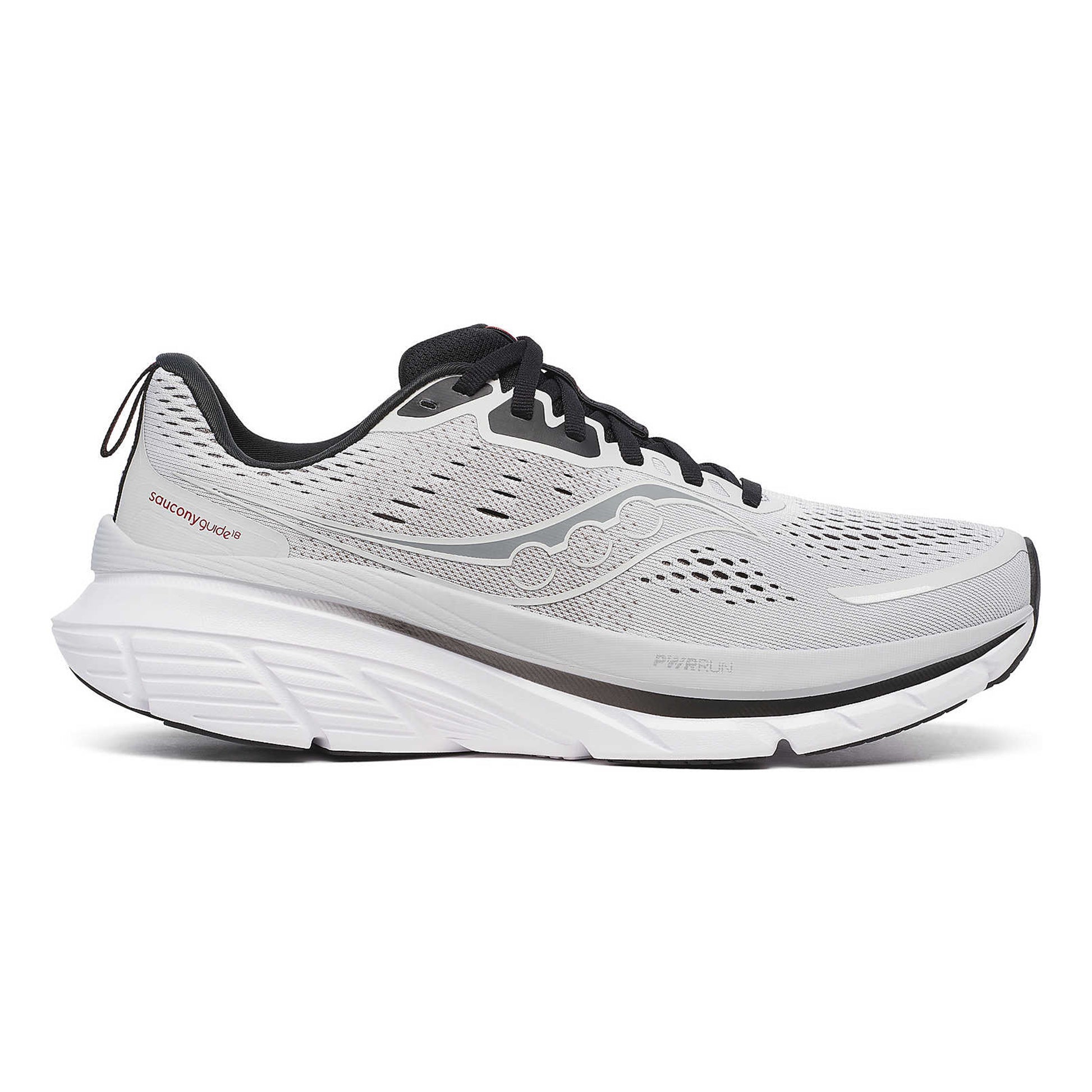 Saucony Guide 18 Stabilitätsschuh Herren-Weiß,Schwarz