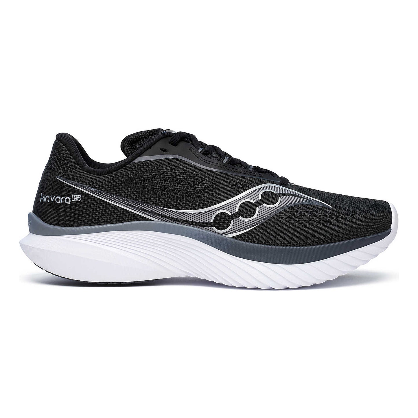 Saucony Kinvara 15 Neutralschuh Herren - schwarz, weiß