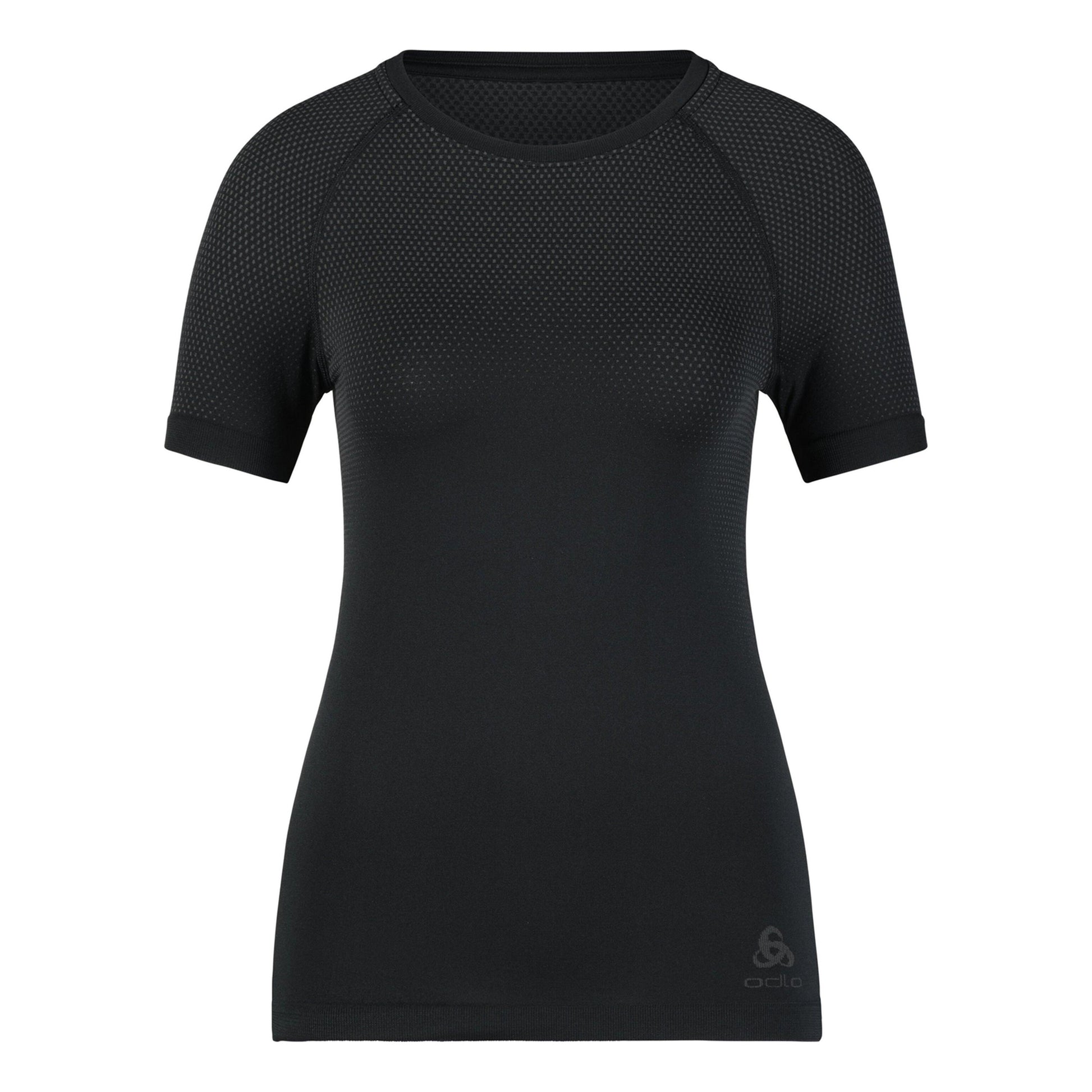 Odlo BL Top Crew Neck Performance Light Eco Laufshirt Damen-Schwarz