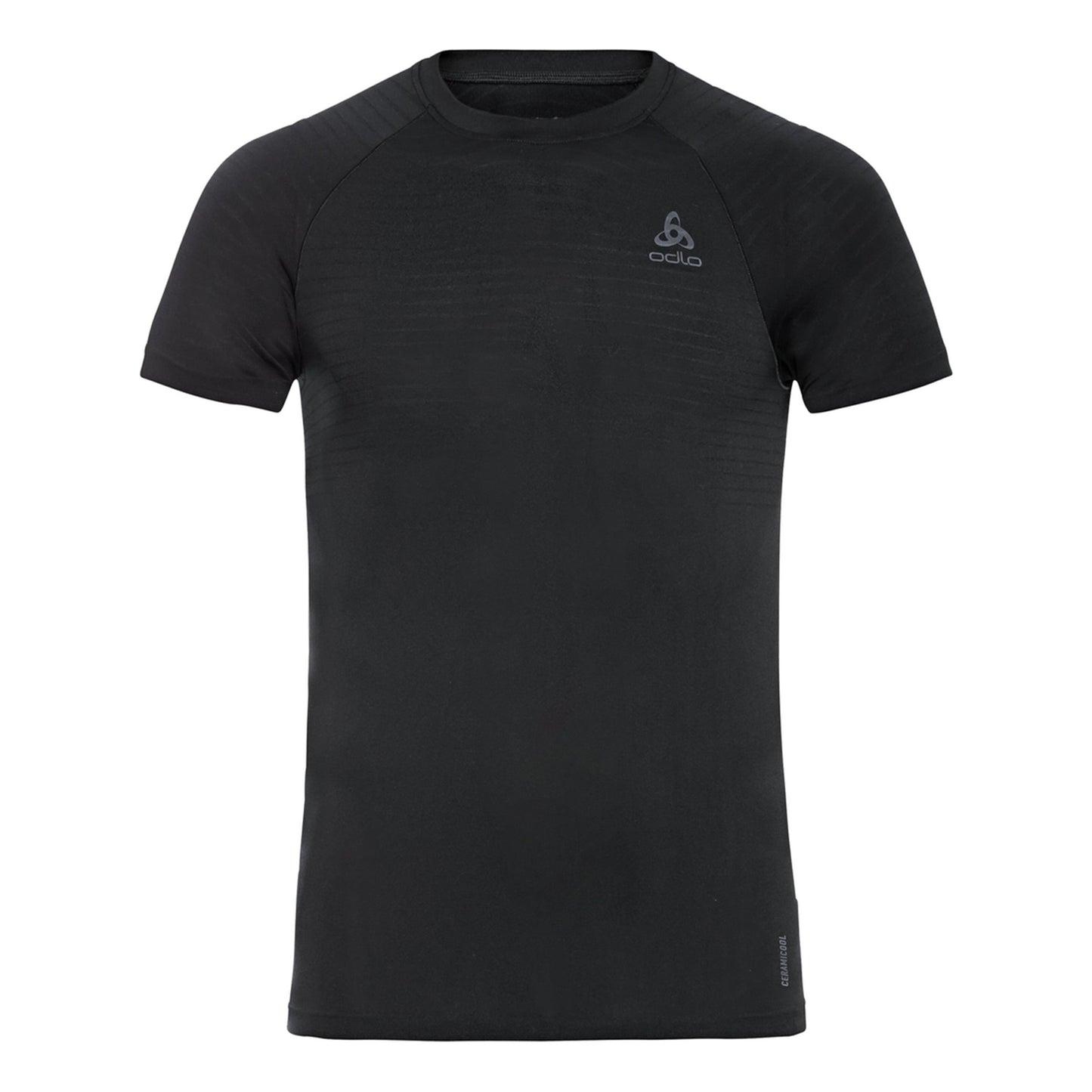 Odlo BL Top Crew Neck Performance X-Light Unterhemd Herren-Schwarz