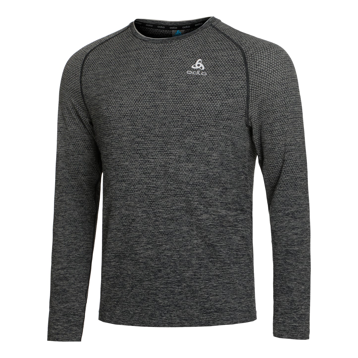 Odlo Crew Neck Essential Seamless Longsleeve Herren-Grau