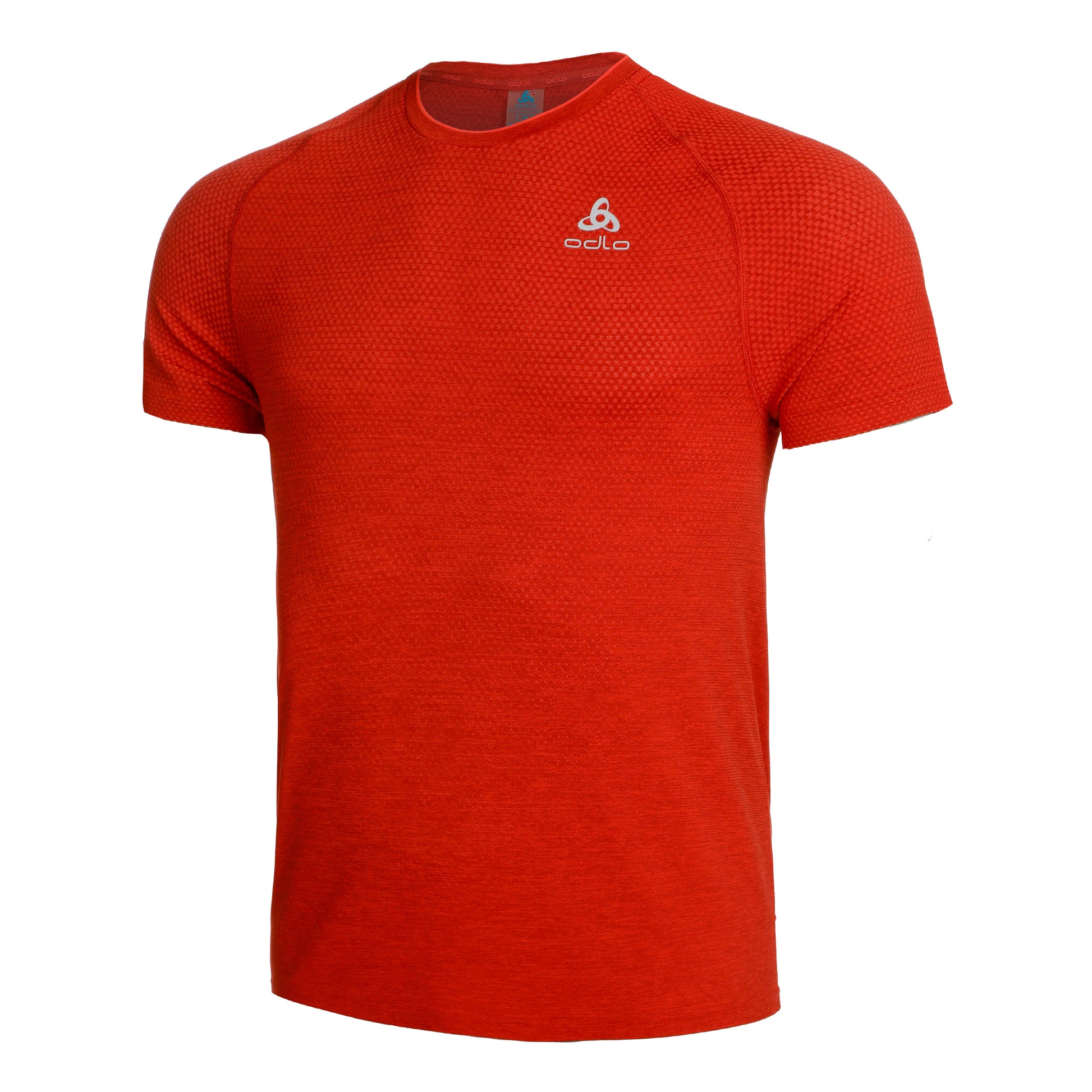 Odlo Essential Seamless Laufshirt Herren - rot,