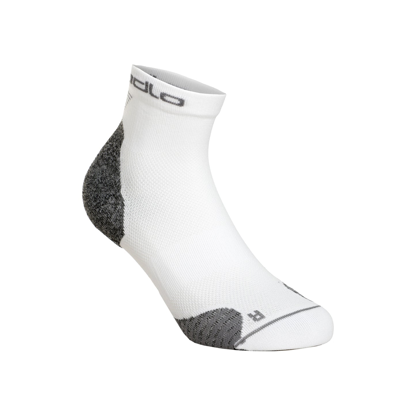 Odlo Ceramicool Run Quarter Laufsocken Unisex - weiß,